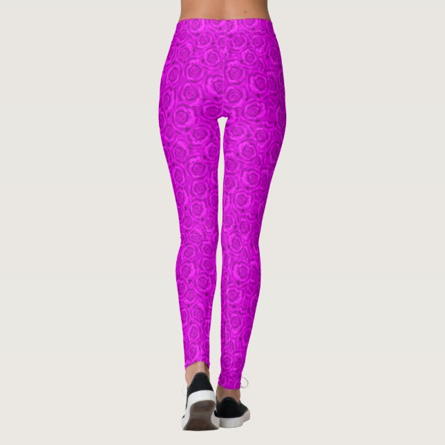 Rosa Nebel Leggings (Rückseite)