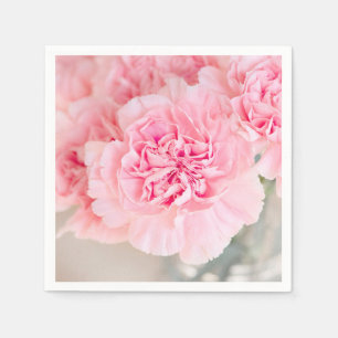 Rosa Nelken Serviette
