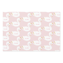 Rosa niedliche Schwanenkinder 