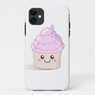 Rosa niedlicher kleiner Kuchen iPhone 11 Hülle