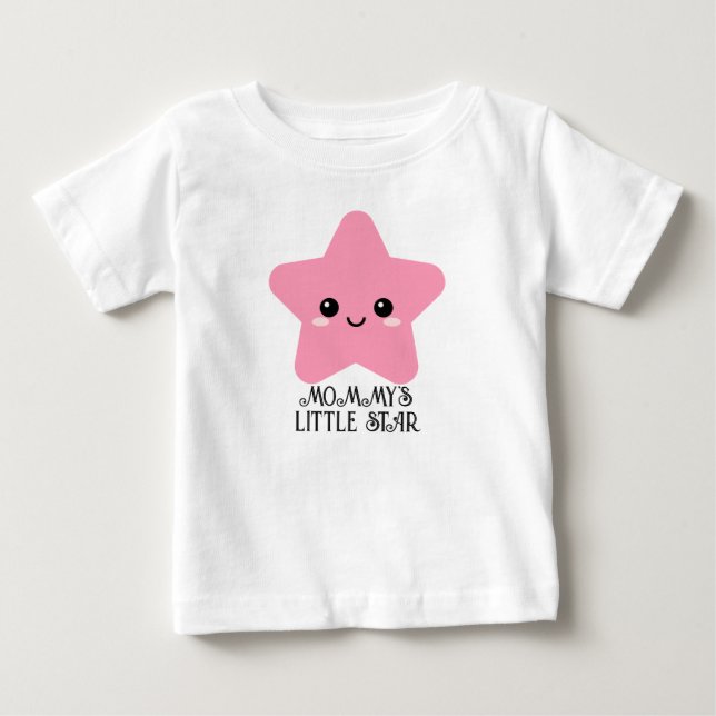 Rosa Niedlicher T - Shirt für Baby Girl, Geschenk  (Vorderseite)