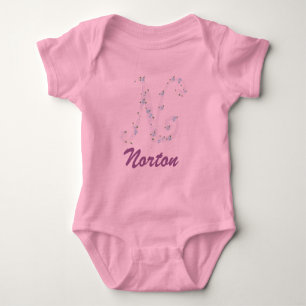 Rosa Norton Baby-Shirt Baby Strampler