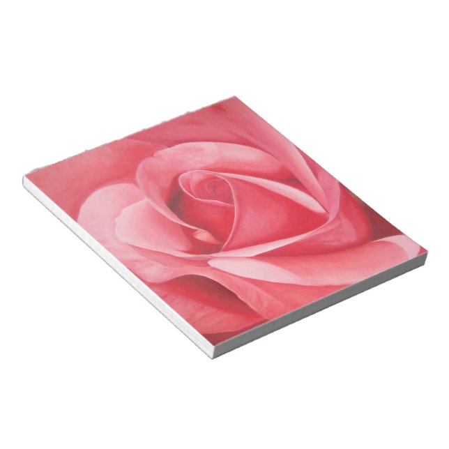 Rosa-Notebook Notizblock (angewinkelt)