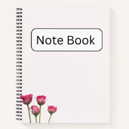 Rosa-Notebook Notizbuch