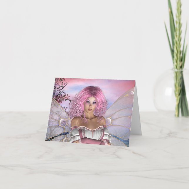 rosa notecard karte (Vorderseite)