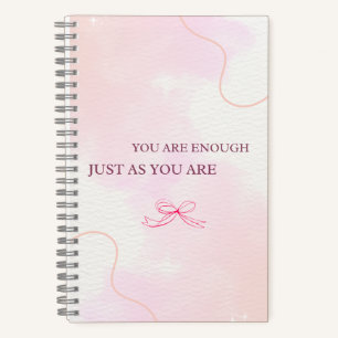 rosa Notizbuch, süßes Tagebuch, kawaii Schreibware Notizbuch