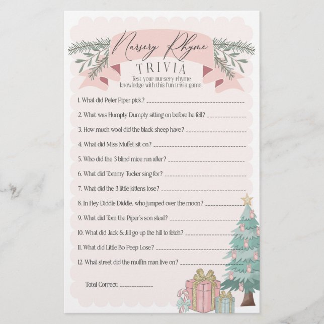 Rosa Nusscracker Kinderzimmer Rhytmus Trivia Kinde (Vorderseite)