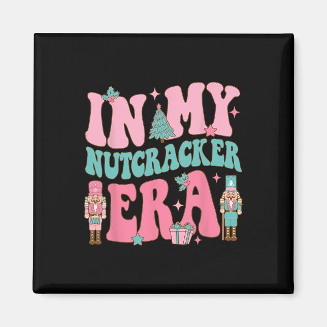 Rosa Nussknacker-Truppe in meiner Nussknackerzeit Magnet (Vorne)