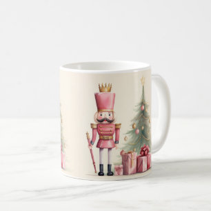 Rosa Nussknacker-Weihnachtstasse Kaffeetasse