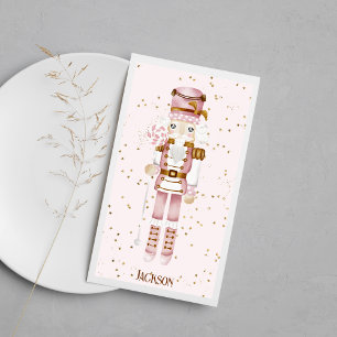 Rosa Nutcracker Handtuch Serviette