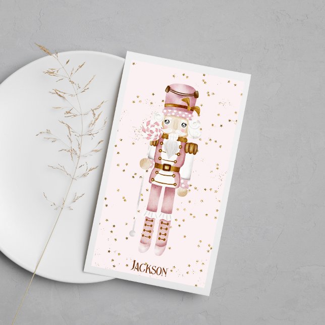 Rosa Nutcracker Handtuch Serviette (Von Creator hochgeladen)