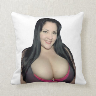 Rosa Oberseite Kissen