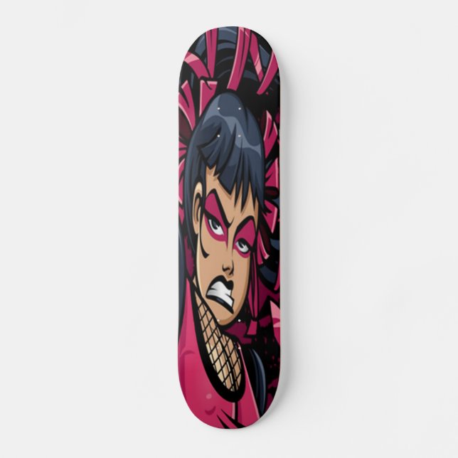 Rosa Obsession Skateboard (Vorderseite)