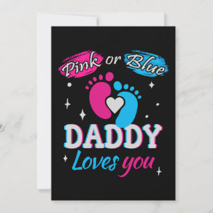 Rosa oder Blau, Daddy liebt dich Einladung