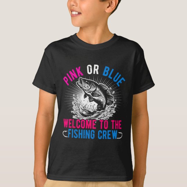 Rosa oder Blau des Geschlechts: Willkommen in der  T-Shirt (Vorderseite)