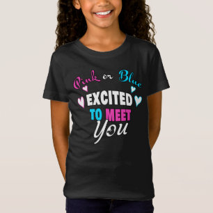 Rosa oder Blau Erfreut über die Ergebnisse der Un T-Shirt