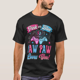 Rosa oder Blau Paw Paw Liebt Dich Videospiel Gesch T-Shirt