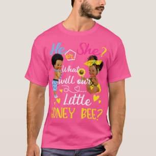 Rosa oder blau, was wird unser kleines Honigbienen T-Shirt
