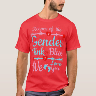 Rosa oder blau wir Liebe Sie Geschlechterhalter de T-Shirt