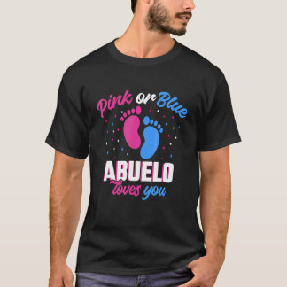 Rosa oder blaue Abuelo-Lieben, die Ihr Geschlecht  T-Shirt
