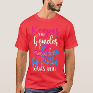 Rosa oder blaue Big Brother Lieben, die das Geschl T-Shirt
