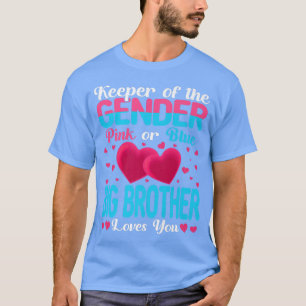 Rosa oder blaue Big Brother Lieben, die das Geschl T-Shirt