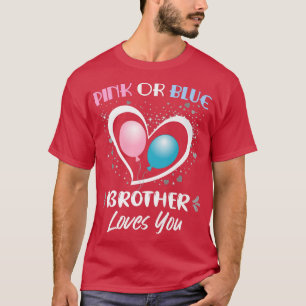 Rosa oder blaue Brüder Lieben Sie Männer Bro Boys  T-Shirt