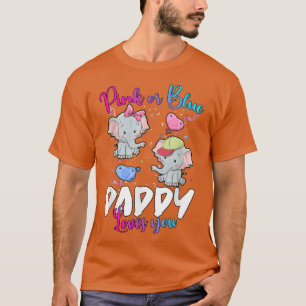 Rosa oder blaue Daddy Lieben, die Sie Elephantsbab T-Shirt