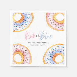 Rosa oder blaue Duschpapiertafel Serviette