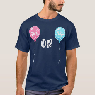 Rosa oder blaue Geschlechtsoffenbarung T-Shirt