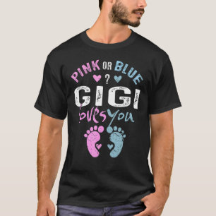 Rosa oder blaue Gigi Lieben Ihr Oma für Oma T-Shirt