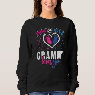 Rosa oder blaue Grammy Lieben Sie Geschlecht offen Sweatshirt