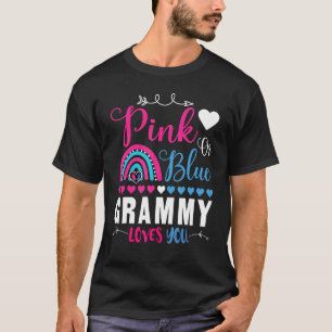 Rosa oder blaue Grammy Lieben Sie Geschlecht offen T-Shirt