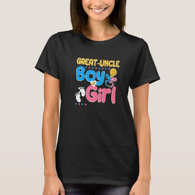 Rosa oder blaue große Lieben Sie am besten Onkel j T-Shirt (Vorderseite)