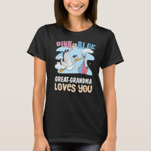 Rosa oder blaue große Oma Lieben Ihr Bestes Großmo T-Shirt