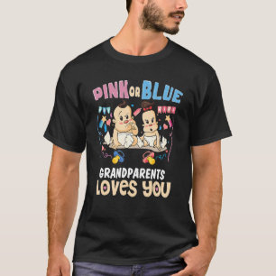 Rosa oder blaue Großeltern Lieben T-Shirt
