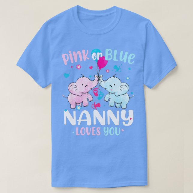 Rosa oder blaue Gruschige Lieben Ihr Geschlecht of T-Shirt (Design vorne)