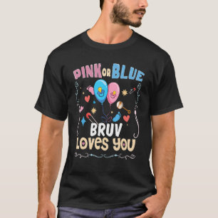 Rosa oder blaue Lieben Ihr bester Bruder je groß T-Shirt