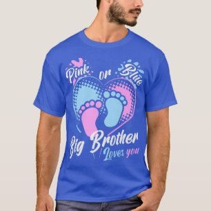 Rosa oder blaue Lieben Sie Geschlecht offenbaren P T-Shirt