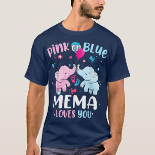 Rosa oder blaue Mema Lieben Ihr Geschlecht offenba T-Shirt