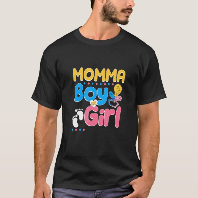 Rosa oder blaue Momma-Lieben Die beste Mama je Mut T-Shirt (Vorderseite)
