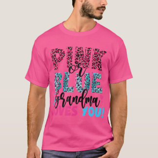 Rosa oder blaue Oma-Lieben, die Ihr Baby-Geschlech T-Shirt