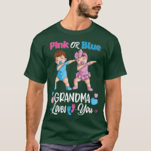 Rosa oder blaue Oma-Lieben, die Ihr Baby-Geschlech T-Shirt