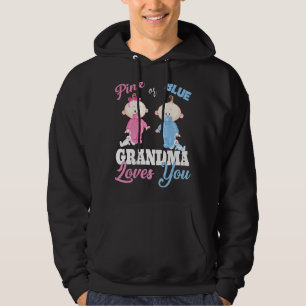 Rosa oder blaue Oma-Lieben, die Ihr Geschlecht off Hoodie