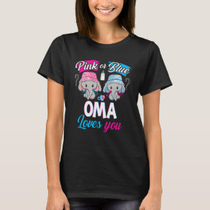 Rosa oder blaue Oma Lieben, die Sie Elefanten Baby T-Shirt