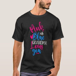 Rosa oder blaue Oma-Lieben Sie Geschlecht zeigen 3 T-Shirt