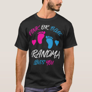 Rosa oder blaue Oma Lieben Sie Geschlecht zeigen l T-Shirt