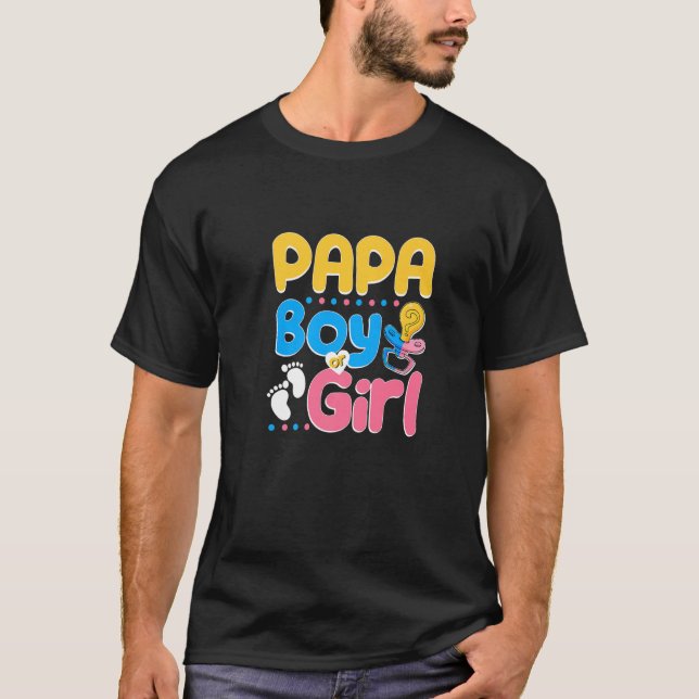 Rosa oder blaue Papa Lieben Ihr bester Vater je Fa T-Shirt (Vorderseite)