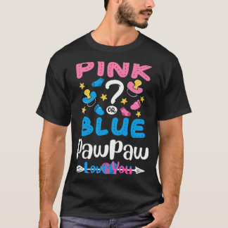 Rosa oder blaue Pawpaw-Lieben Sie T-Shirt Geschlec