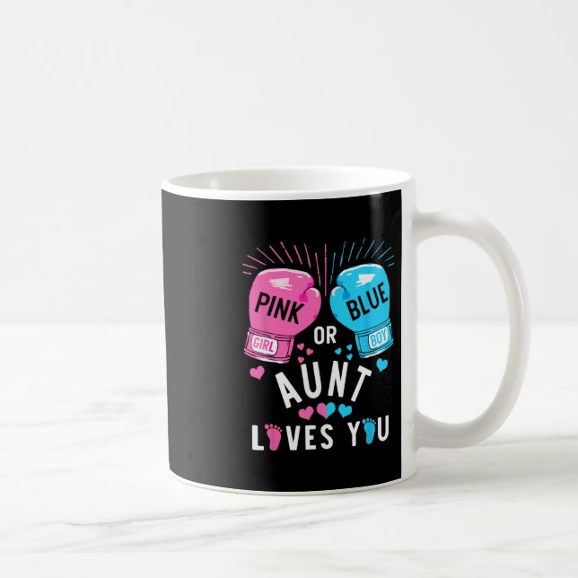 Rosa oder blaue Tante-Lieben, die Sie beim Boxen d Kaffeetasse (Rechts)
